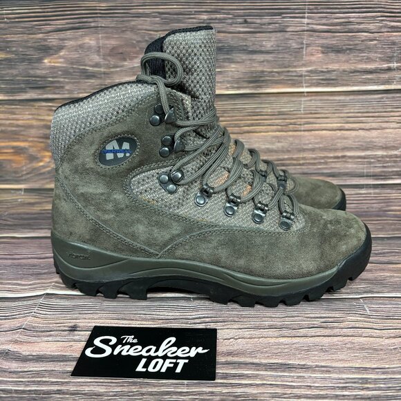 Merrell Shoes - Merrell Eagle II Mid Gray Women's‎ Athletic Hiking Boots Suede Size 8